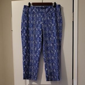 Counterparts Speckled Blue and White Pants
